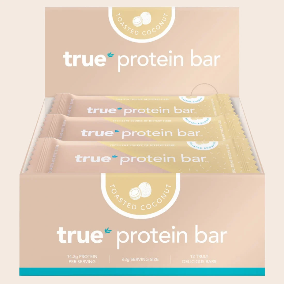 True Protein Bar Toasted Coconut